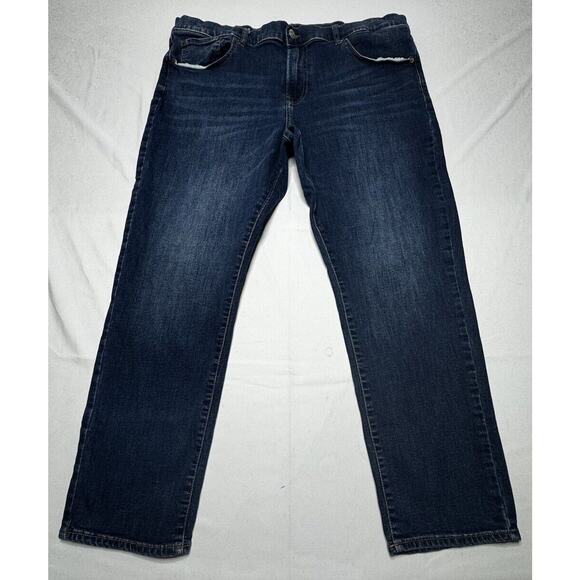 Lucky Brand Men's 410 Athletic Straight Leg Blue Denim Jeans - Size 40x28.5 - Picture 1 of 8